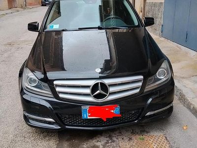 Usata Mercedes C200 2012 Nero Berlina