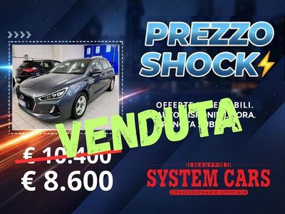 Usata Hyundai i30 Style 110 CV (80 kW) 2017 Grigio Station wagon