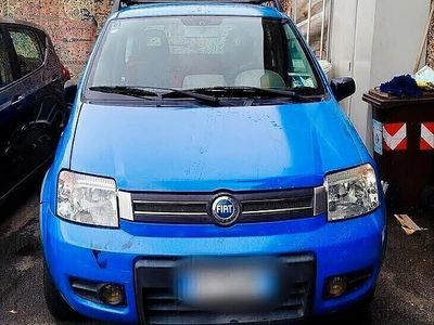 Käytetty Fiat Panda 4x4 Climbing 60 HP (44 kW) 2005 Sininen Viistoperä