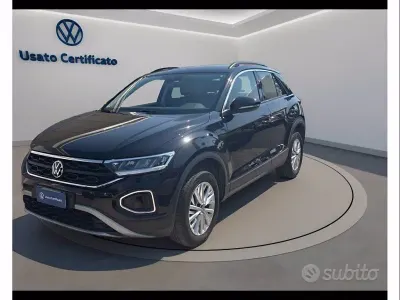 Usata VW T-Roc Life 150 CV (110 kW) 2025 Nero SUV