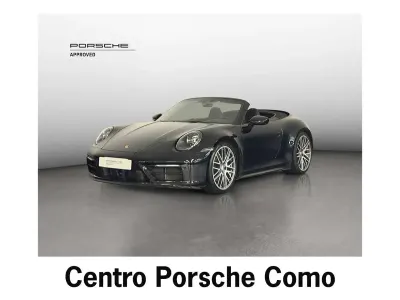 Usata Porsche 992 450 CV (330 kW) 2022 Nero Cabrio