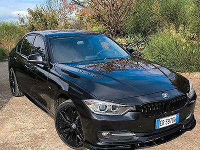 Usata BMW 320 Sport Line 184 CV (135 kW) 2013 Nero Berlina