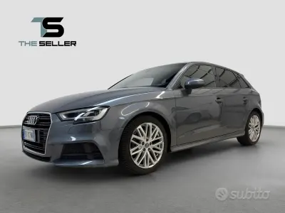 Usata Audi A3 Sport 116 CV (85 kW) 2018 Grigio Berlina