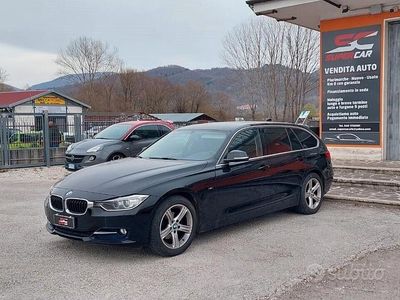 Usata BMW 316 Sport Line 116 CV (85 kW) 2014 Nero Station wagon