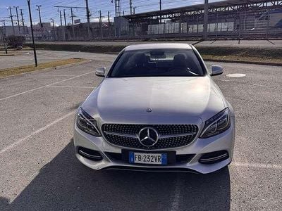 Usata Mercedes C220 170 CV (125 kW) 2014 Grigio Berlina