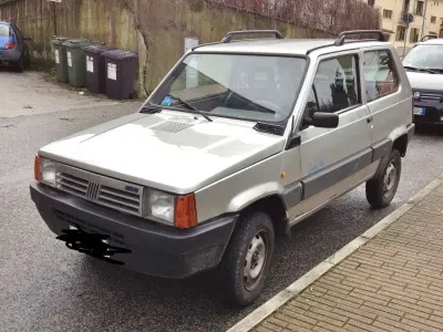 Usata Fiat Panda 4x4 Club 50 CV (36 kW) 1997 Argento Utilitaria