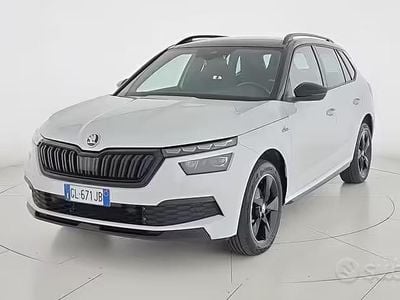 Usata Skoda Kamiq Monte Carlo 150 CV (110 kW) 2022 Bianco SUV