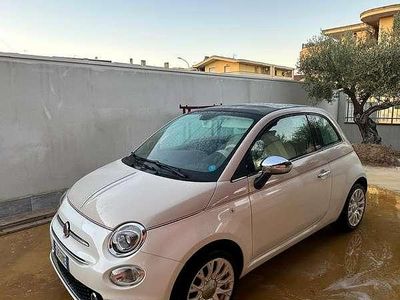 Usata Fiat 500C 69 CV (50 kW) 2017 Bianco Cabrio