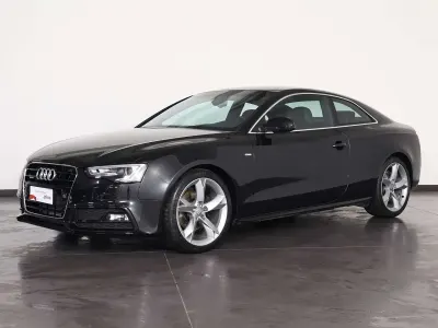 Usata Audi A5 S-Line 177 CV (130 kW) 2015 Nero profondo perla Coupé
