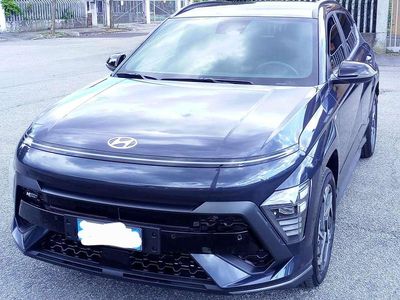 Usata Hyundai Kona N Line 105 CV (77 kW) 2024 Blu/azzurro SUV