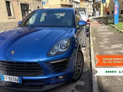 Usata Porsche Macan 252 CV (185 kW) 2016 Blu SUV