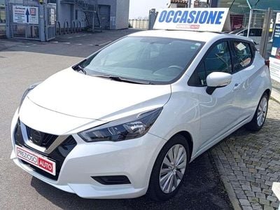 Usata Nissan Micra Acenta 101 CV (74 kW) 2021 Bianco madreperla Utilitaria