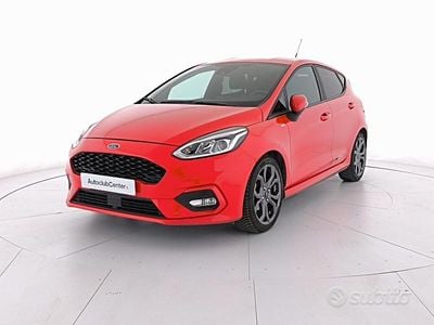 Usata Ford Fiesta ST-Line 86 CV (63 kW) 2019 Rosso Utilitaria