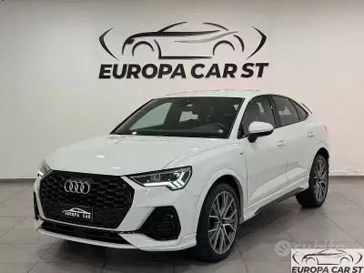 Usata Audi Q3 Sportback S-Line 150 CV (110 kW) 2020 Bianco SUV
