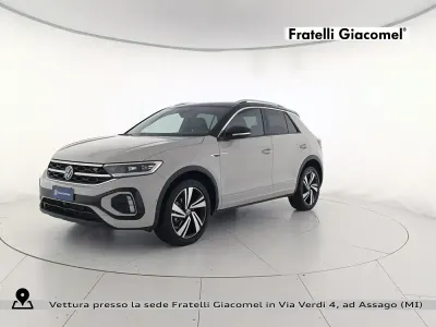 Usata VW T-Roc R-line 116 CV (85 kW) 2023 Ascot grey nero SUV