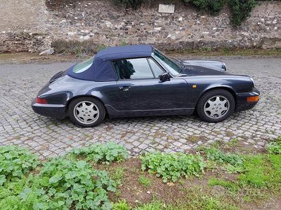 Usata Porsche 911 Carrera 4 Cabriolet 250 CV (183 kW) 1990 Blu Cabrio