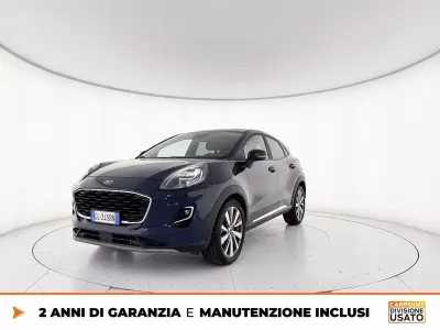 Usata Ford Puma Titanium X 125 CV (91 kW) 2022 Blu SUV