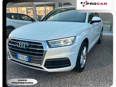 Usata Audi Q5 S-Line 150 CV (110 kW) 2018 Bianco SUV
