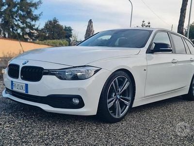 Begagnad BMW 320 Advantage 190 HK (139 kW) 2017 Vit Kombi