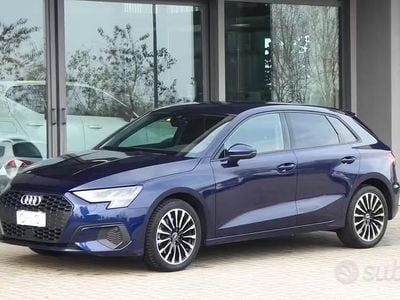 Usata Audi A3 Business 184 CV (135 kW) 2020 Blu Berlina