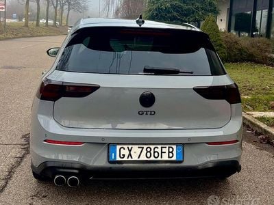 Usata VW Golf VIII GTD 200 CV (147 kW) 2023 Grigio Berlina