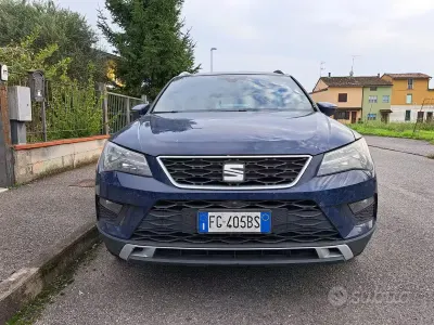 Usata Seat Ateca 4Drive 190 CV (139 kW) 2016 Bluazzurro SUV