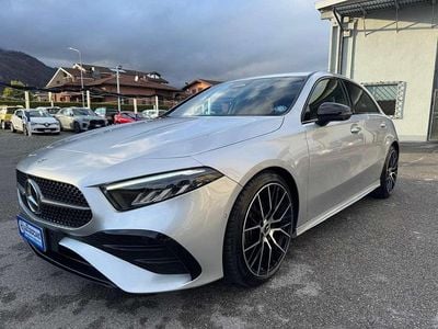 Usata Mercedes A180 AMG Line Premium Plus 116 CV (85 kW) 2023 Grigio Berlina