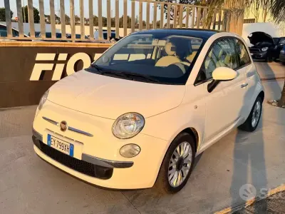 Usata Fiat 500 Lounge 69 CV (50 kW) 2015 Bianco Berlina