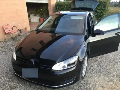 Usata VW Golf VII Highline 125 CV (91 kW) 2016 Nero Berlina