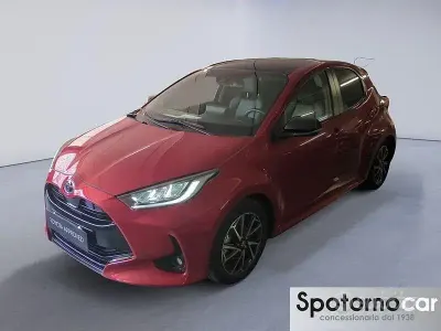 Usata Toyota Yaris Hybrid Lounge 116 CV (85 kW) 2022 Rosso Berlina