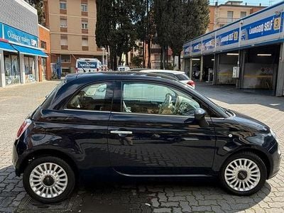 Usata Fiat 500 Lounge 69 CV (50 kW) 2012 Blu Berlina