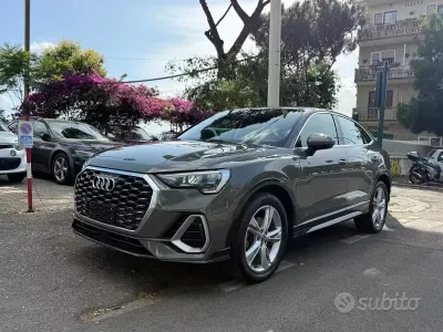 Usata Audi Q3 Sportback S-Line 150 CV (110 kW) 2021 Grigio SUV