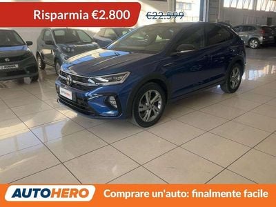 Usata VW Taigo R-line 110 CV (80 kW) 2022 Blu SUV
