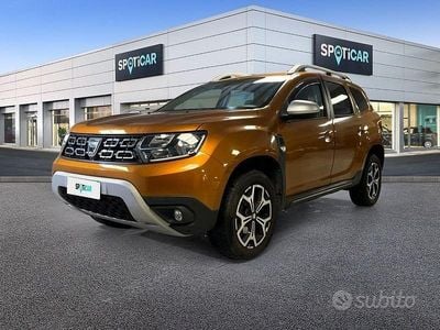 Usata Dacia Duster Prestige 110 CV (80 kW) 2018 Arancione SUV