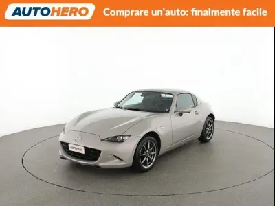 Usata Mazda MX5 Exclusive-Line 132 CV (97 kW) 2023 Argento Cabrio