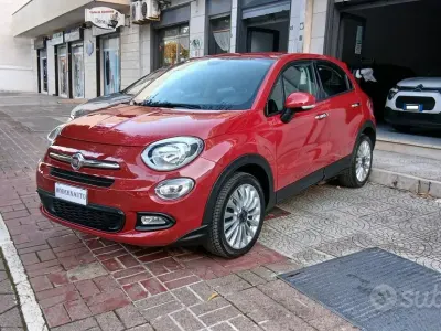 Usata Fiat 500X Lounge 95 CV (69 kW) 2016 Rosso SUV