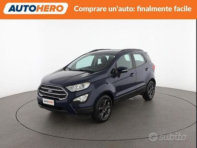 Usata Ford Ecosport 101 CV (74 kW) 2019 Blu/azzurro SUV