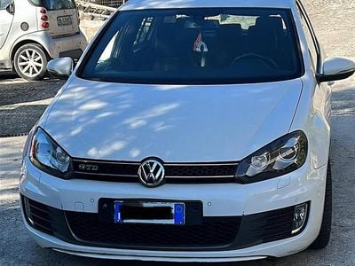 Usata VW Golf VI GTD 170 CV (125 kW) 2012 Bianco Utilitaria