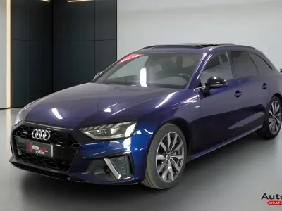 Usata Audi A4 S-Line 204 CV (150 kW) 2023 Blu navarra metallizzato Station wagon