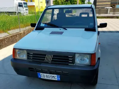 Begagnad Fiat Panda Young 54 HK (39 kW) 2002 Vit Sedan