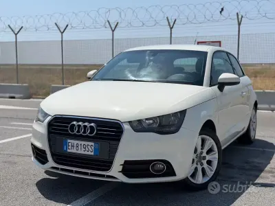 Usata Audi A1 86 CV (63 kW) 2011 Bianco Utilitaria