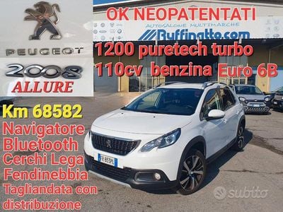 Usata Peugeot 2008 Allure 110 CV (80 kW) 2018 Bianco SUV