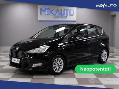 Begagnad Ford C-MAX Titanium S 120 HK (88 kW) 2016 Svart Minibuss