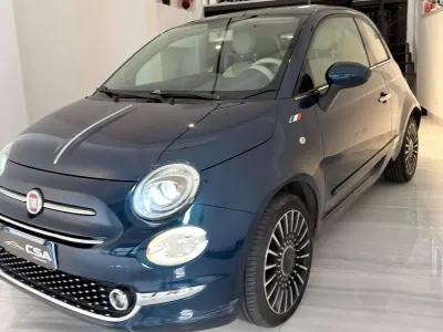 Usata Fiat 500 Riva 95 CV (69 kW) 2018 Blu/azzurro Utilitaria