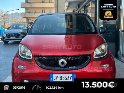 Usata Smart ForFour Passion 90 CV (66 kW) 2016 Rosso Utilitaria