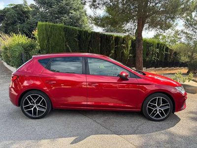 Usata Seat Leon FR 131 CV (96 kW) 2020 Rosso Berlina