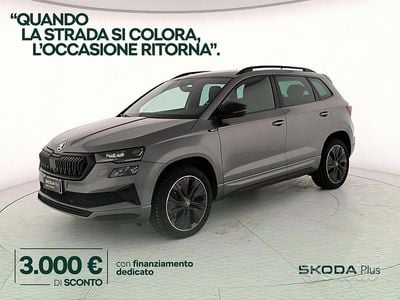 Usata Skoda Karoq SportLine 150 CV (110 kW) 2025 Grigio graphite metallizzato SUV