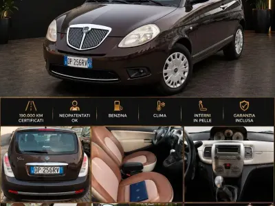 Usata Lancia Ypsilon 60 CV (44 kW) 2007 Marrone Utilitaria