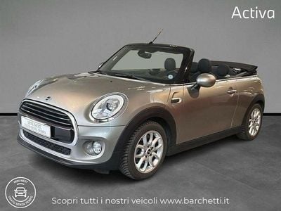Usata Mini Cooper D Cabriolet 116 CV (85 kW) 2018 Argento Cabrio