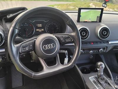 Usata Audi A3 S-Line 110 CV (80 kW) 2017 Bianco Berlina
